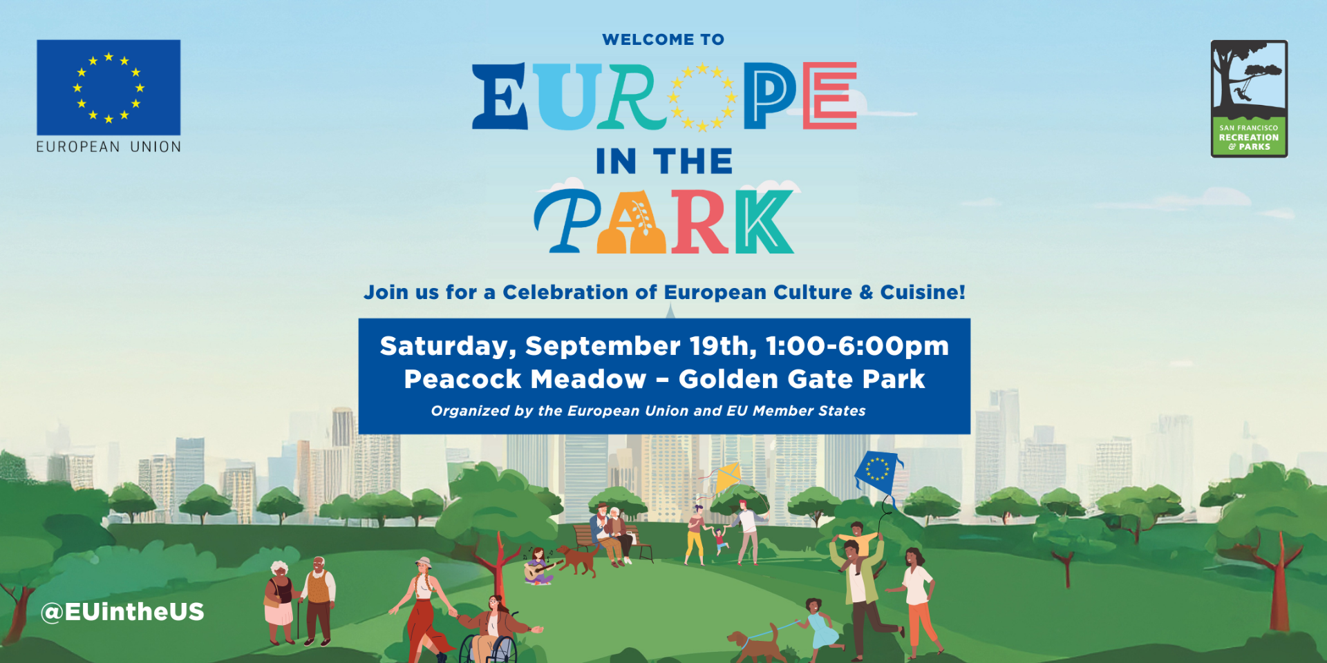 Europe in the Park Eventbrite Graphic